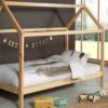 Bed Dallas Met Dak 6 Bed Dallas Met Dak -Karlsson Winkel Bed Dallas met dak naturel
