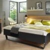 Bed Halifax -Karlsson Winkel Bed Halifax grijs metallic eiken