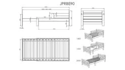 Bed Jumper -Karlsson Winkel Bed Jumper grijs 3