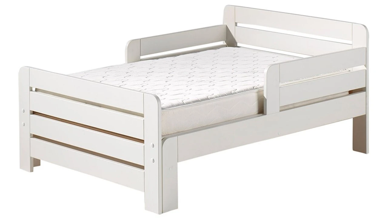 Bed Jumper Met Lade En Matras 140+60cm 2 Bed Jumper Met Lade En Matras 140+60cm - Afbeelding 2