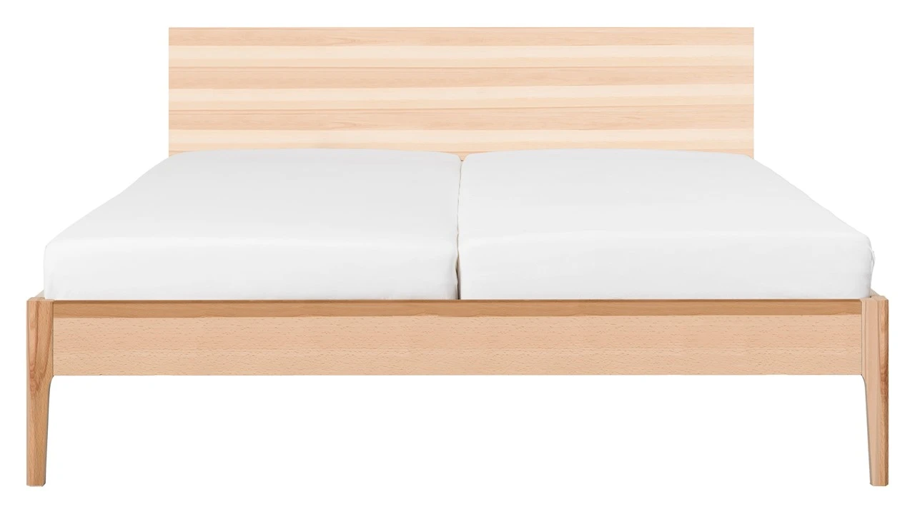Karlsson Bed Sky Met Hoofdbord En Poten Hout 6 Karlsson Bed Sky Met Hoofdbord En Poten Hout - Afbeelding 6