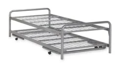 Bed Met Onderschuifbed Doppia 8 Bed Met Onderschuifbed Doppia -Karlsson Winkel Bed onderschuifBed Doppia zilver 2