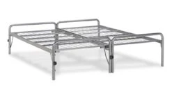 Bed Met Onderschuifbed Doppia 9 Bed Met Onderschuifbed Doppia -Karlsson Winkel Bed onderschuifBed Doppia zilver 3