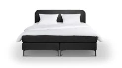 Box Manchester Met Gestoffeerd Matras -Karlsson Winkel Box Manchester met gestoffeerd matras zwart 4