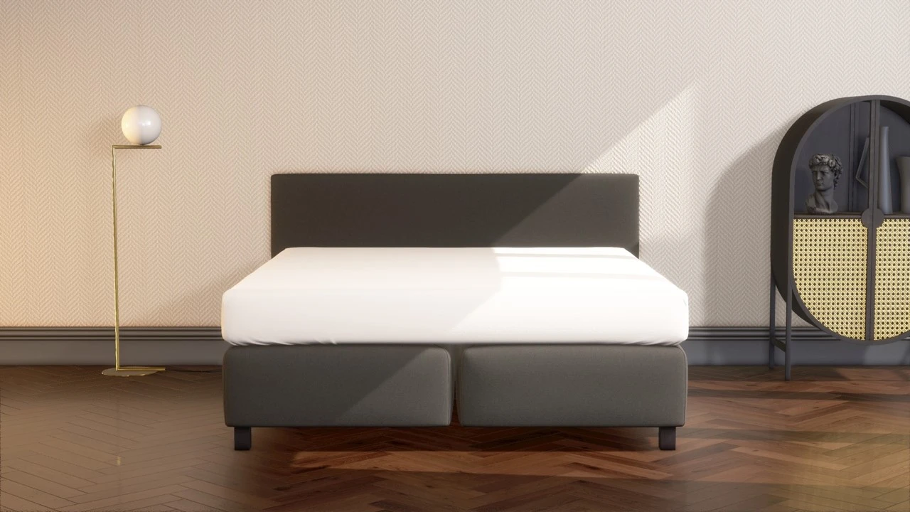 Karlsson Boxspring Autentik Tunn Vlak Met Easy Pocket Matras 1 Karlsson Boxspring Autentik Tunn Vlak Met Easy Pocket Matras