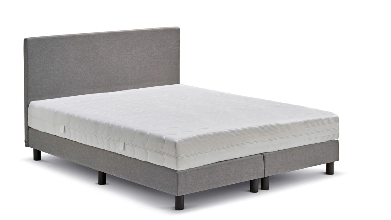 Boxspring Cisano Vlak Met Silver Pocket Deluxe Foam Matras 4 Boxspring Cisano Vlak Met Silver Pocket Deluxe Foam Matras - Afbeelding 4