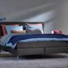 Boxspring Emerald Vlak Met Gestoffeerd Matras -Karlsson Winkel Boxspring Emerald vlak met gestoffeerd matras