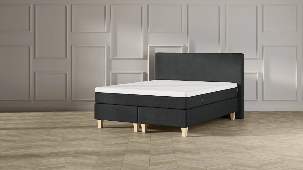 Boxspring Emma Deluxe Classic Vlak Met Emma Original Matras 1 Boxspring Emma Deluxe Classic Vlak Met Emma Original Matras