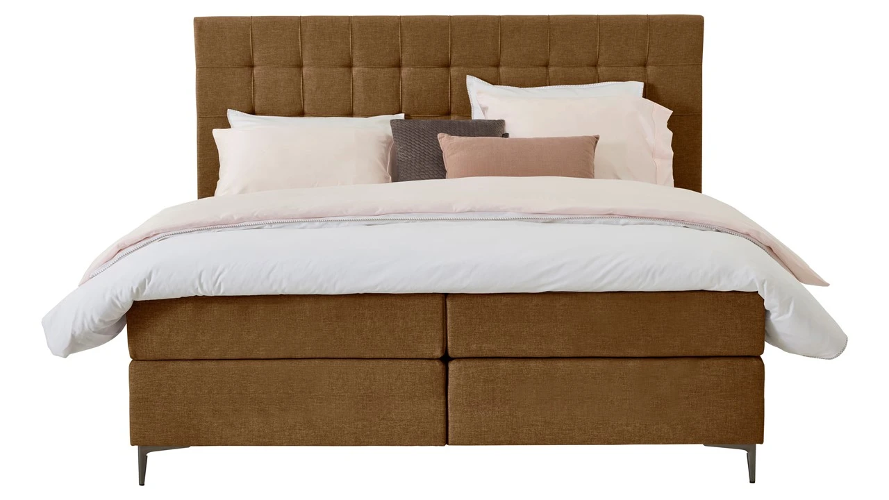 Boxspring Jade Vlak Met Gestoffeerd Matras 6 Boxspring Jade Vlak Met Gestoffeerd Matras - Afbeelding 6