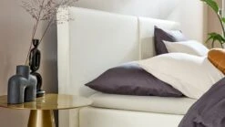 Boxspring Opal Vlak Met Gestoffeerd Matras -Karlsson Winkel Boxspring Opal vlak met gestoffeerd matras ecru 2