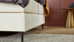 Boxspring Opal Vlak Met Gestoffeerd Matras -Karlsson Winkel Boxspring Opal vlak met gestoffeerd matras ecru 3
