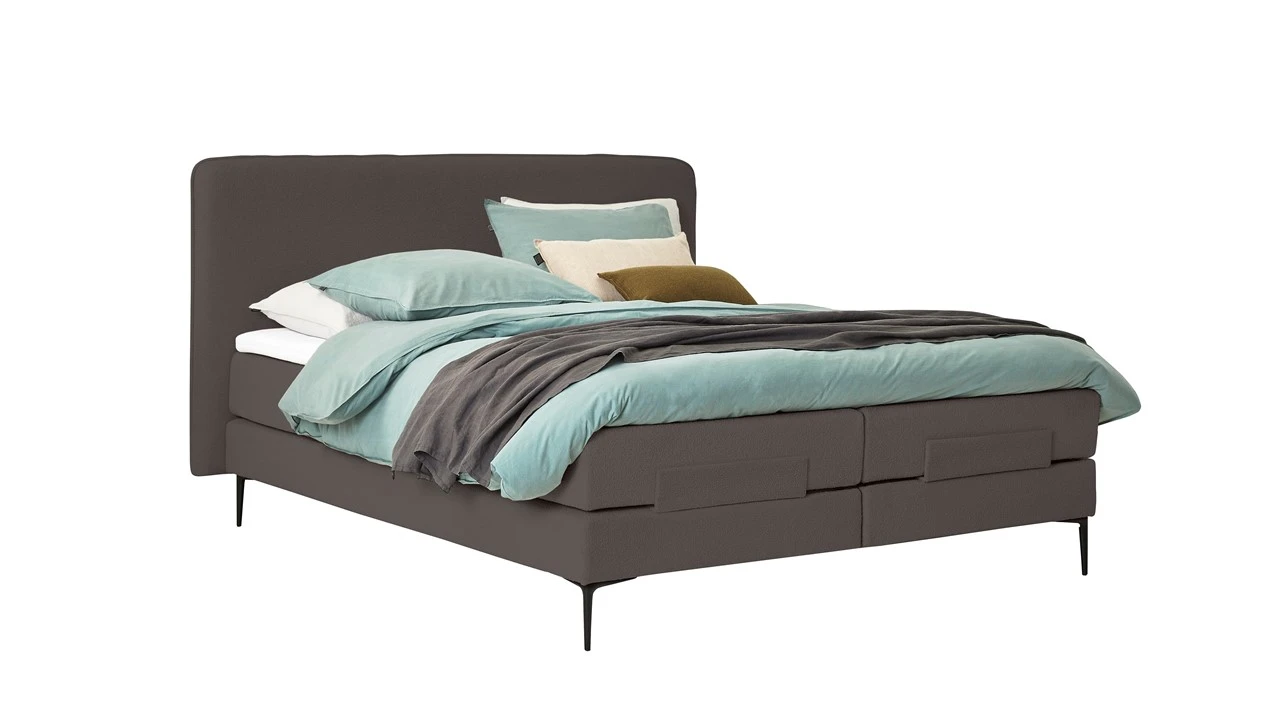 Boxspring Quartz Verstelbaar Met Gestoffeerd Matras 6 Boxspring Quartz Verstelbaar Met Gestoffeerd Matras - Afbeelding 6