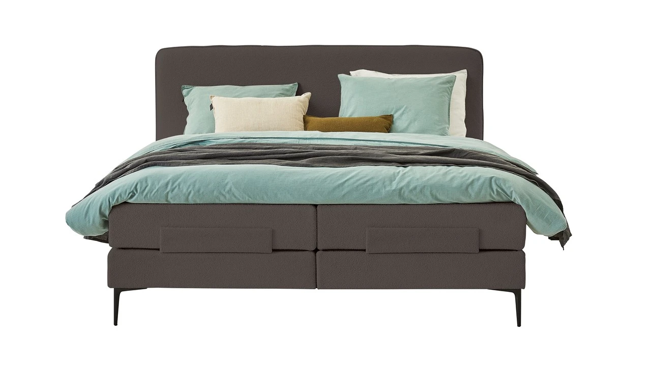 Boxspring Quartz Verstelbaar Met Gestoffeerd Matras 7 Boxspring Quartz Verstelbaar Met Gestoffeerd Matras - Afbeelding 7