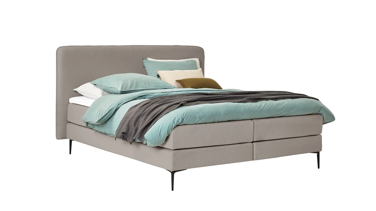 Boxspring Quartz Vlak Met Gestoffeerd Matras 5 Boxspring Quartz Vlak Met Gestoffeerd Matras - Afbeelding 5
