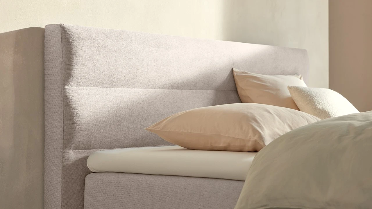 Karlsson Boxspring Solid Lina Verstelbaar Met Gestoffeerd Matras 4 Karlsson Boxspring Solid Lina Verstelbaar Met Gestoffeerd Matras - Afbeelding 4