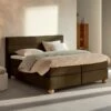 Karlsson Boxspring Solid Lina Vlak Met Gestoffeerd Matras 24 Karlsson Boxspring Solid Lina Vlak Met Gestoffeerd Matras -Karlsson Winkel Boxspring Solid Lina vlak met gestoffeerd matras cappuccino