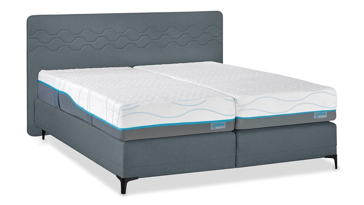 Boxspring Supreme Curves Vlak Met Slow Motion 2 Matras 1 Boxspring Supreme Curves Vlak Met Slow Motion 2 Matras