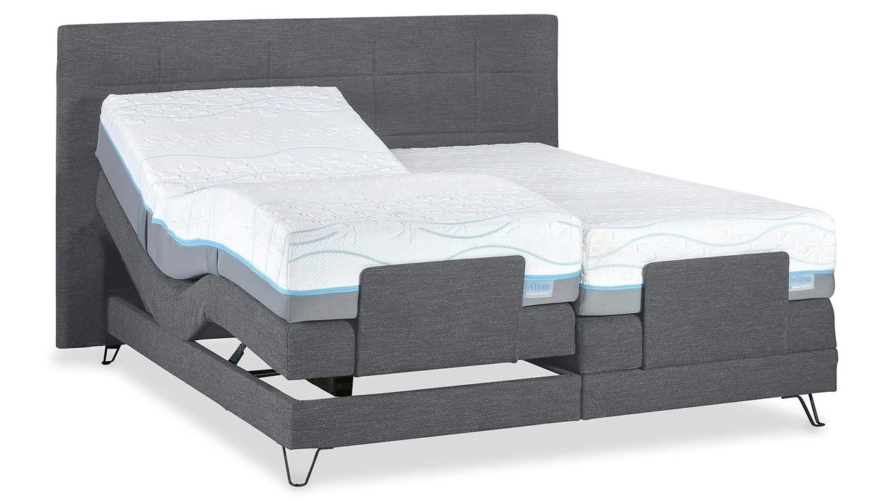 Boxspring Supreme Square Verstelbaar Met Slow Motion 2 Matras 1 Boxspring Supreme Square Verstelbaar Met Slow Motion 2 Matras