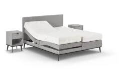 Boxspring Viggo Verstelbaar Met Silver Pocket Deluxe Foam Matras -Karlsson Winkel Boxspring Viggo verstelbaar met Silver Pocket Deluxe Foam matras oakland grijs 4