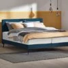 Boxspring Viggo Vlak Met Silver Pocket Deluxe Foam Matras 9 Boxspring Viggo Vlak Met Silver Pocket Deluxe Foam Matras -Karlsson Winkel Boxspring Viggo vlak met Silver Pocket Deluxe Foam matras oakland blauw