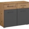 Commode Birmingham Met 2 Deuren En 2 Laden 4 Commode Birmingham Met 2 Deuren En 2 Laden -Karlsson Winkel Commode Birmingham met 2 deuren en 2 laden bruin