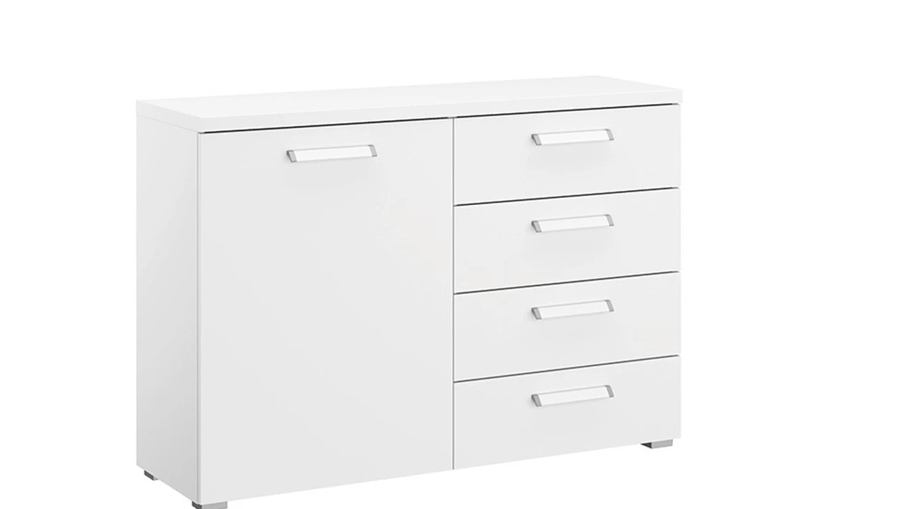 Commode Elba 4 Laden En 1 Deur 1 Commode Elba 4 Laden En 1 Deur