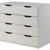 Commode 4 Laden Pino/Scott -Karlsson Winkel Commode Pino 4 laden wit