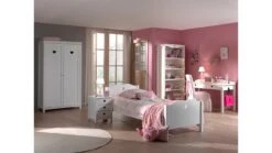Complete Kinderkamer Amori Met 2-deurs Kast, Bureau En Bibliotheekkast