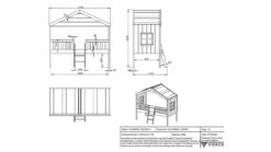 Halfhoogslaper HuisBed 7 Halfhoogslaper HuisBed -Karlsson Winkel Halfhoogslaper HuisBed wit 3