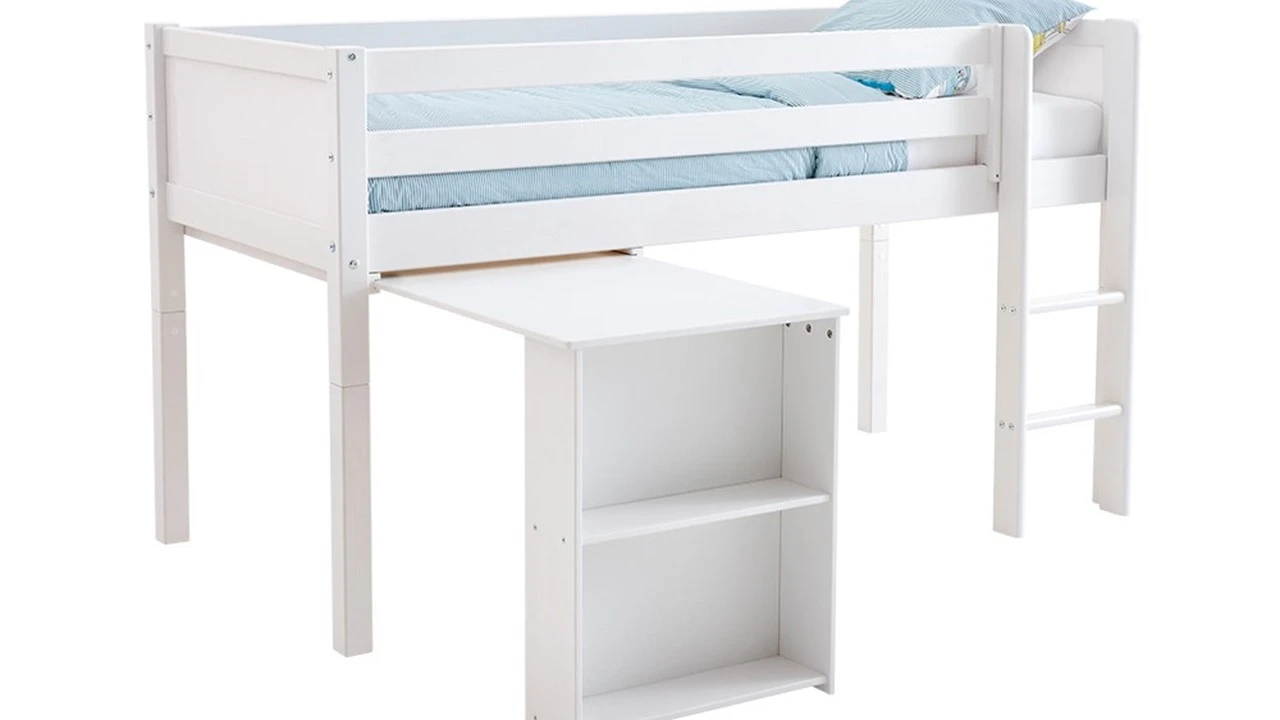 Halfhoogslaper Jip Met Uitschuifbureau 2 Halfhoogslaper Jip Met Uitschuifbureau - Afbeelding 2