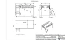 Halfhoogslaper Scott Met Bureau, Boekenkast En Commode 13 Halfhoogslaper Scott Met Bureau, Boekenkast En Commode -Karlsson Winkel Halfhoogslaper Scott met bureau boekenkast en commode wit 6