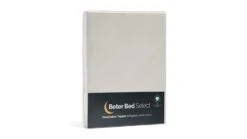 Hoeslaken Beter Bed Select Biologisch Perkal Topper -Karlsson Winkel Hoeslaken Biologisch perkal topper grijs 4