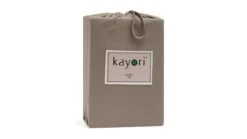 Hoeslaken Kayori Jersey Kyoto Splittopper -Karlsson Winkel Hoeslaken Jersey Kyoto splittopper taupe 4