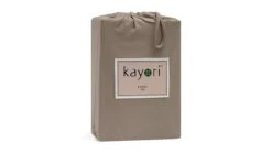 Hoeslaken Kayori Jersey Kyoto Topper 9 Hoeslaken Kayori Jersey Kyoto Topper -Karlsson Winkel Hoeslaken Jersey Kyoto topper taupe 4