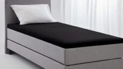 Hoeslaken Cinderella Jersey Topmatras -Karlsson Winkel Hoeslaken Jersey topmatras zwart 1