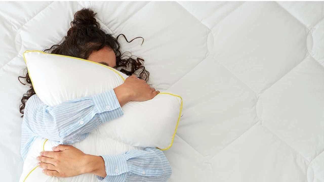 Hoofdkussen Silvana Comfort Geel 2 Hoofdkussen Silvana Comfort Geel - Afbeelding 2