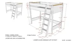 Hoogslaper Londen -Karlsson Winkel Hoogslaper Londen wit 2