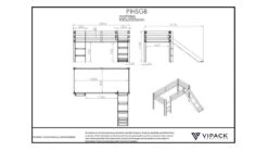 Hoogslaper Pino Met Glijbaan 5 Hoogslaper Pino Met Glijbaan -Karlsson Winkel Hoogslaper Pino met glijbaan natuur 2