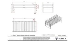 Kajuitbed Margrit 90 5 Kajuitbed Margrit 90 -Karlsson Winkel Kajuitbed Margrit 90 bruin 2