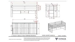 Kajuitbed Margrit 91 7 Kajuitbed Margrit 91 -Karlsson Winkel Kajuitbed Margrit 91 bruin 3