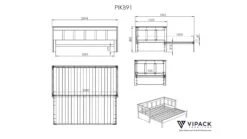 Kajuitbed Spijlen Uitschuifbaar Pino 11 Kajuitbed Spijlen Uitschuifbaar Pino -Karlsson Winkel Kajuitbed uitschuifbaar Pino wit 5
