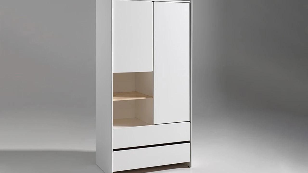 Complete Slaapkamer Kiddy Met Nachtkast En Kast 2 Complete Slaapkamer Kiddy Met Nachtkast En Kast - Afbeelding 2