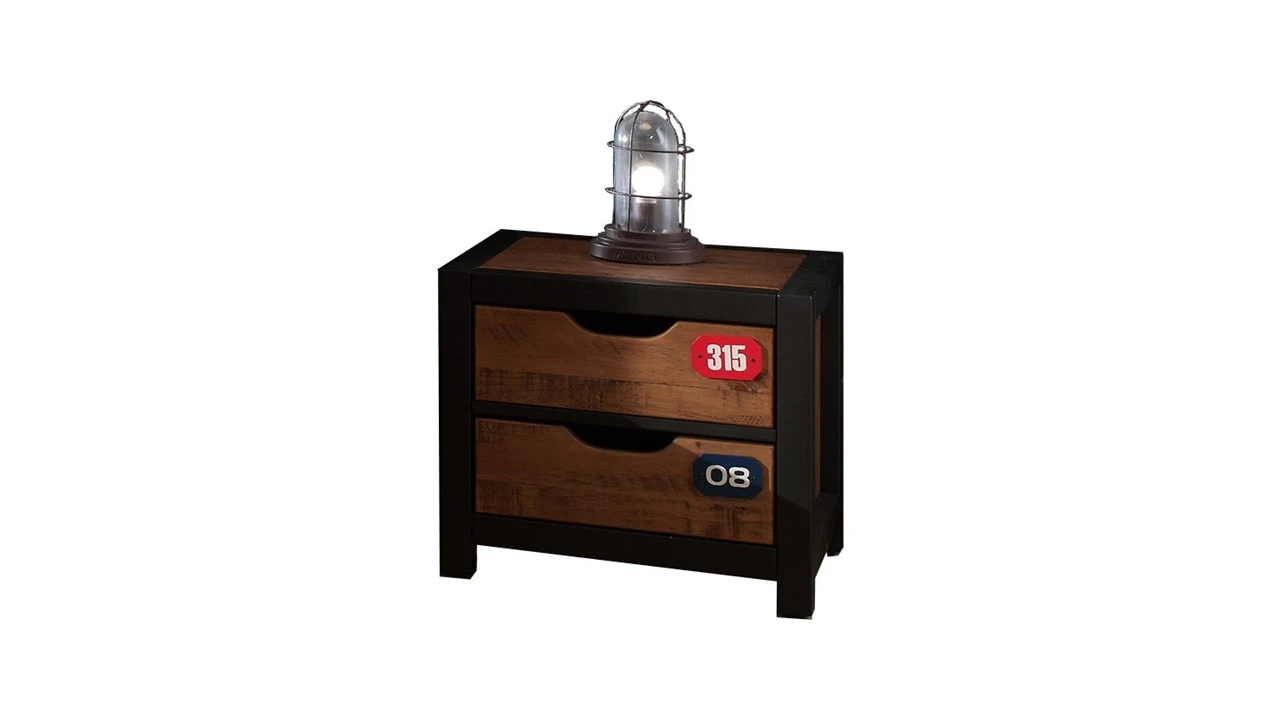 Bed Daan Met Slaaplade En Nachtkast 2 Bed Daan Met Slaaplade En Nachtkast - Afbeelding 2