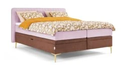 Opbergbox Ruby Vlak Met Gestoffeerde Matras -Karlsson Winkel Opbergbox Ruby vlak met gestoffeerde matras roze bruin 5