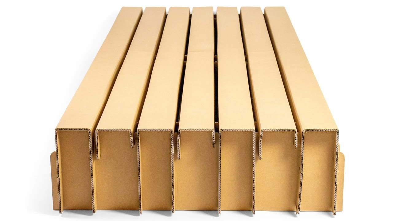 Paper Bed Met Easy Pocket Matras 8 Paper Bed Met Easy Pocket Matras - Afbeelding 8