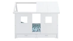 Sofabed Puck Met Dakframe En Half Dak 12 Sofabed Puck Met Dakframe En Half Dak -Karlsson Winkel Sofabed Puck wit 3