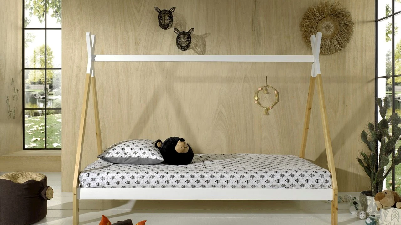 Bed Tipi Verhoogd 1 Bed Tipi Verhoogd
