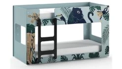 Stapelbed Luca Jungle -Karlsson Winkel Stapelbed Luca Jungle mintgroen 3
