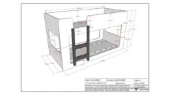 Stapelbed Luca Jungle -Karlsson Winkel Stapelbed Luca Jungle mintgroen 4