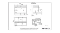 Stapelbed Pino Martin 5 Stapelbed Pino Martin -Karlsson Winkel Stapelbed Pino Martin natuur00 2